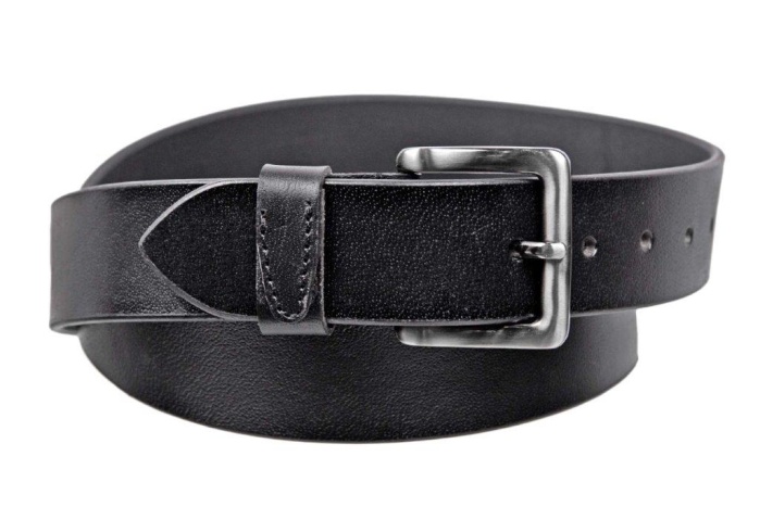 detail Kožený opasek SQU GD-2510, šířka 4cm