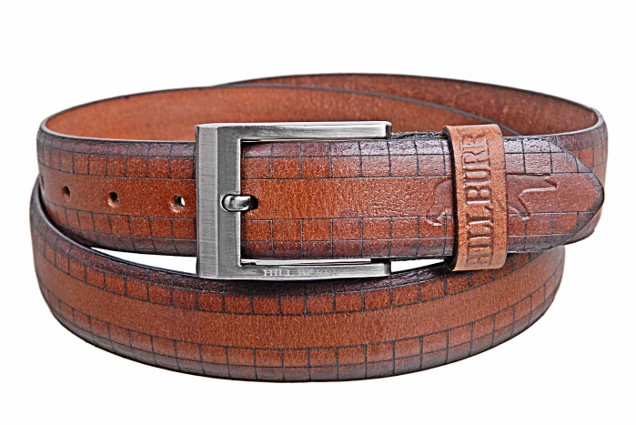 detail Kožený opasek, šířka 3,5 cm