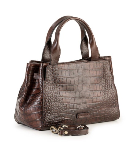 Kožená kabelka kroko GC 9493015