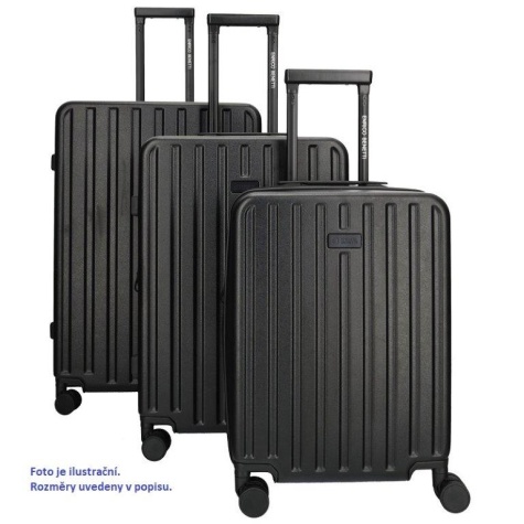 Skořepinový kufr ENRI 39051 L