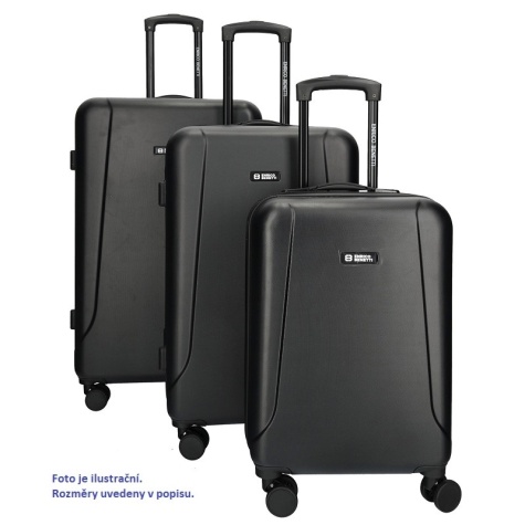 Skořepinový kufr ENRI 21002 S