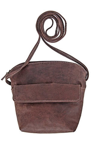 kožená mini kabelka