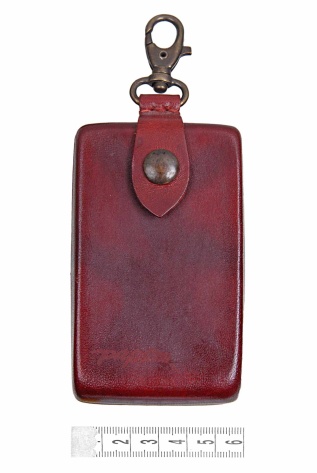 pouzdro na karty,vizitky s karabinkou