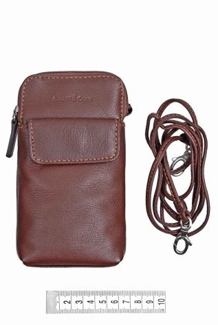 Kožené pouzdro s tenkým řemínkem