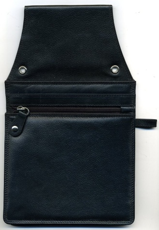 kožené pouzdro na kasírku