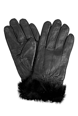 kožené rukavice dámské