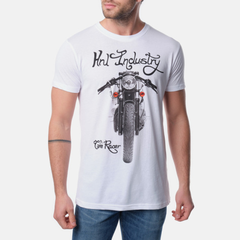Pánské triko krátký rukáv, potisk moto
