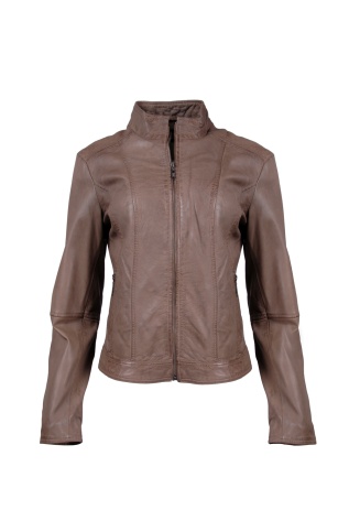 kožená bunda dámská