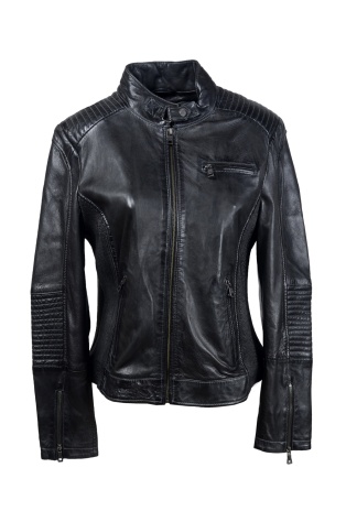 kožená bunda dámská