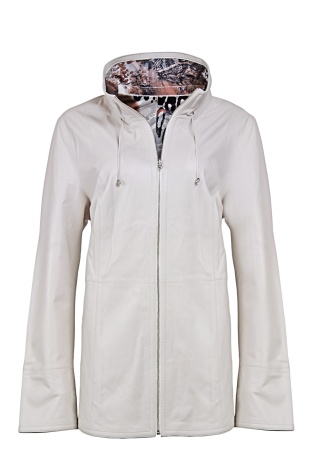 Prodloužená oboustranná dámská bunda