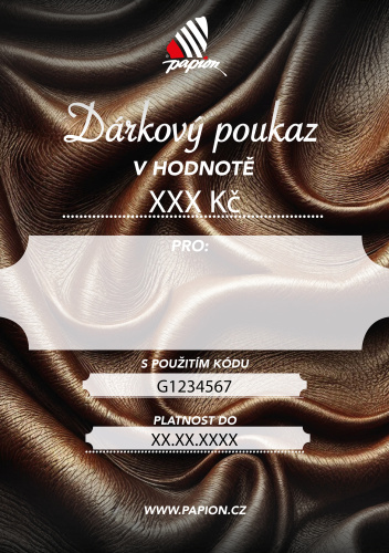 Dárkový certifikát - ONLINE