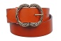 nahlad Dámský kožený opasek široký