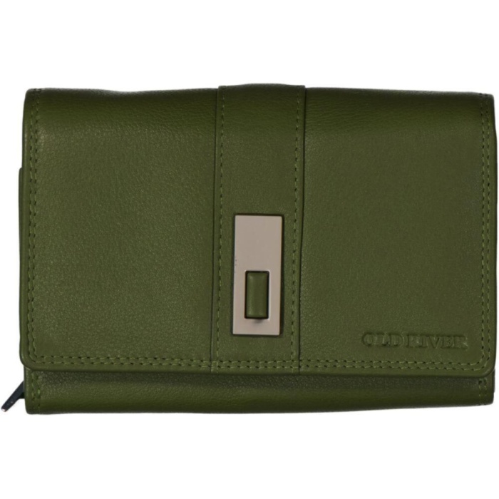 detail kožená peněženka