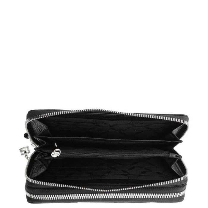 detail Kožená penálovka, 2 zipy