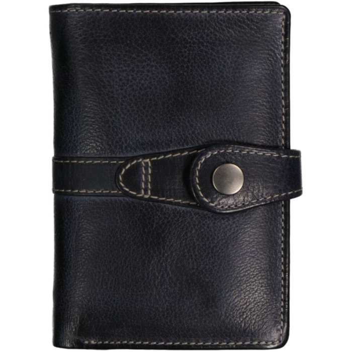 detail Kožená peněženka malá s upínkou