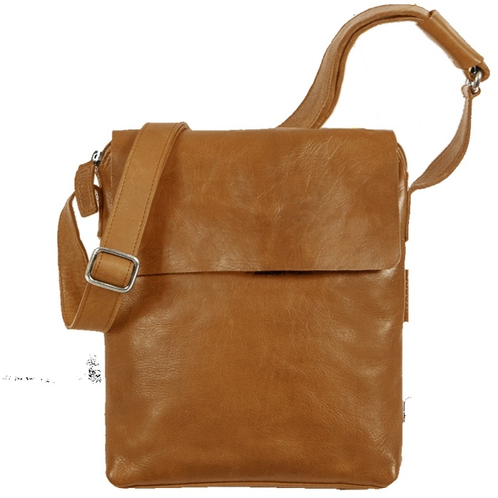 detail kožená taštička Santos