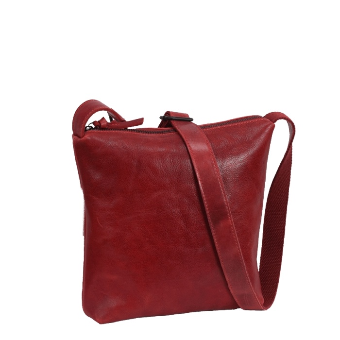 detail Kožená taška přes rameno TUFARA