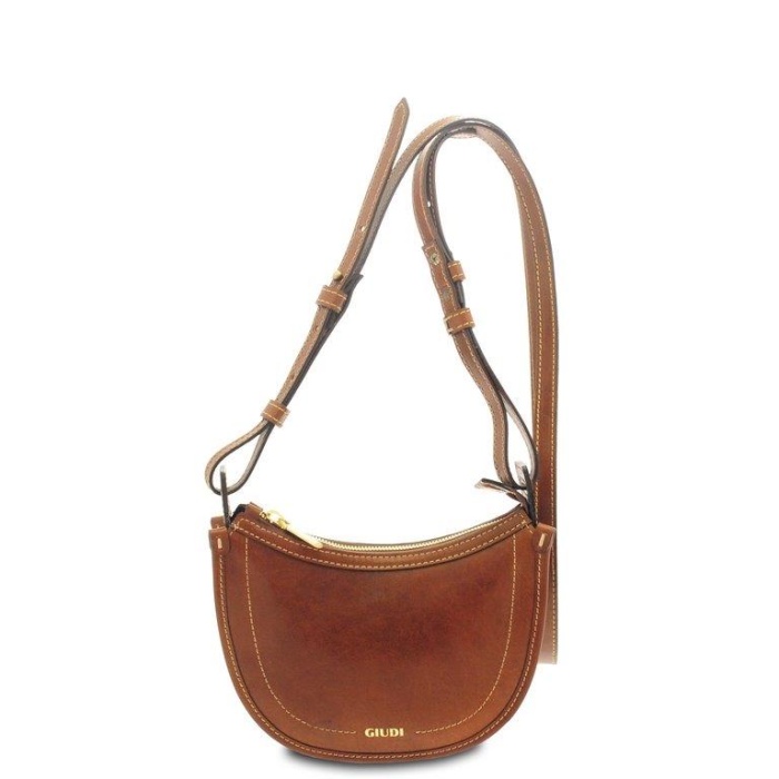 detail Luxusní kožená kabelka