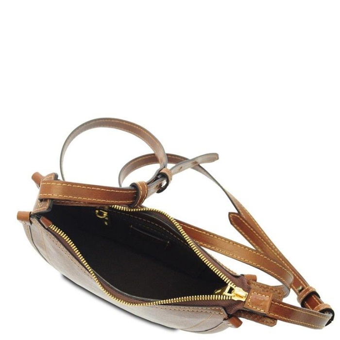 detail Luxusní kožená kabelka