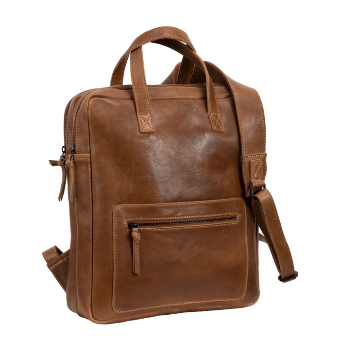 detail Kožený velký batoh SAN MARCO