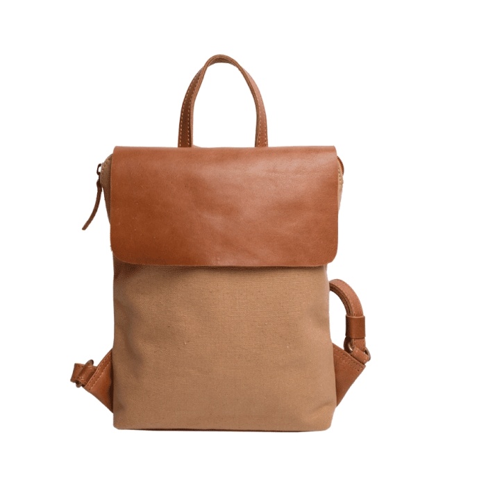 detail Textilní batoh s koženými díly SICA-S CV