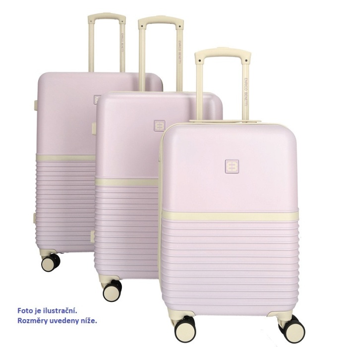 detail Skořepinový kufr ENRI 21000 M