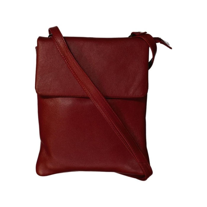 detail kožený shopper