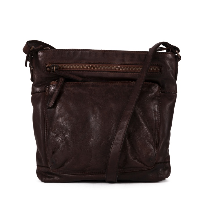 detail Kožená taška přes rameno