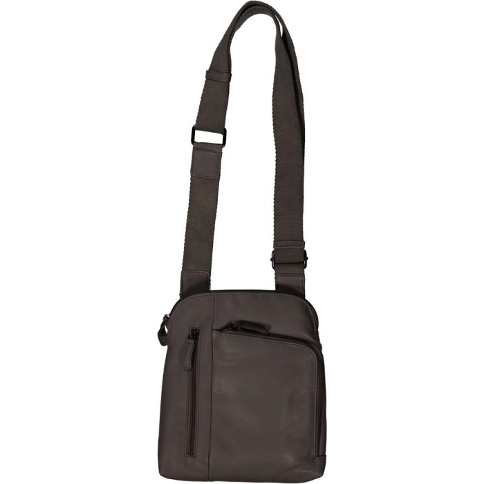 detail Kožený shopper