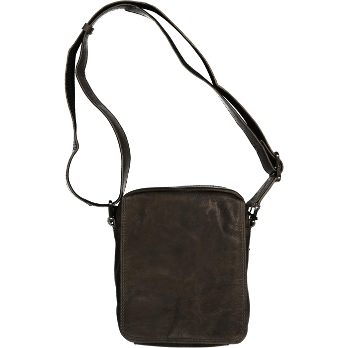 detail Malý kožený shopper