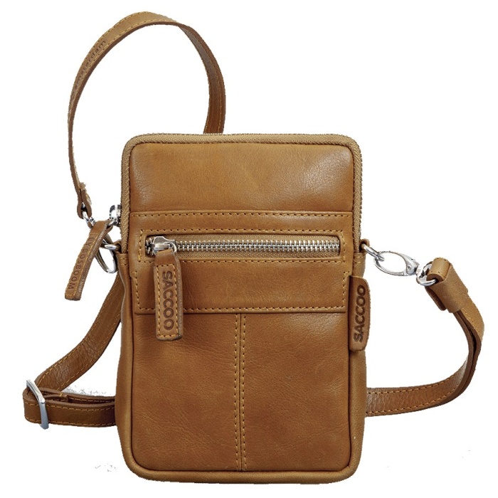 detail Kožená kapsa za opasek-malá taštička DAGANI