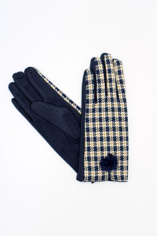 detail Textilní dámské rukavice HOL 17162