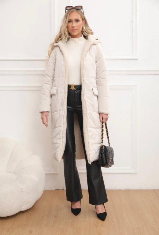 detail Oboustranný zimní kabátek