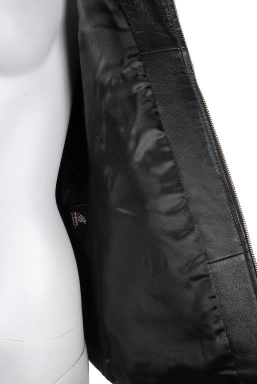 detail kožená dámská bunda, VĚTŠÍ VELIKOST