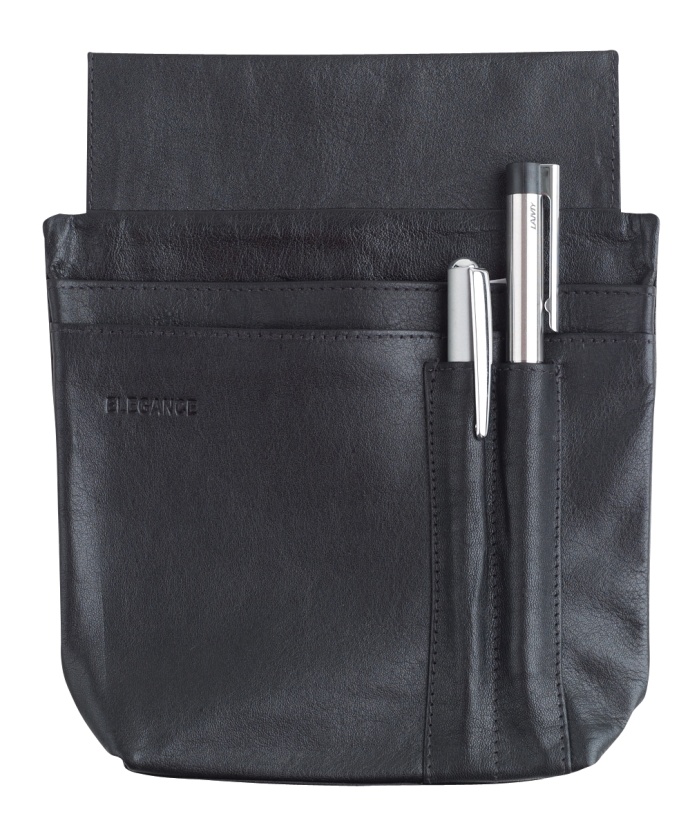 detail Kožený kapsář na kasírku