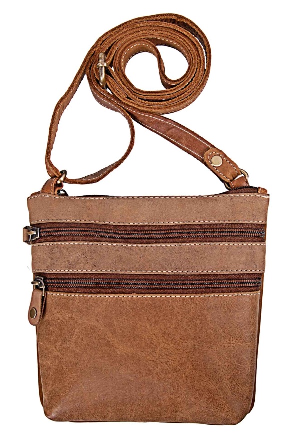 detail kožená kabelka