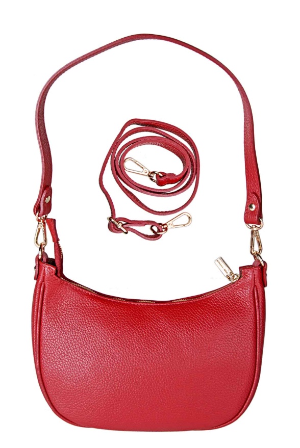 detail Kožená kabelka malá