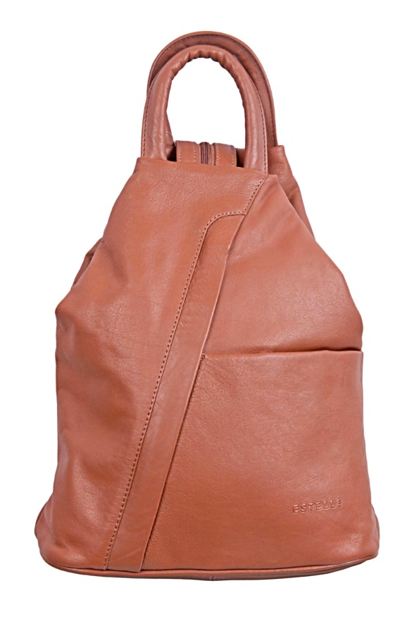 detail Kožený batůžek