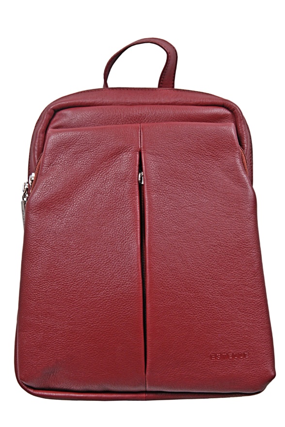 detail Kožený batůžek