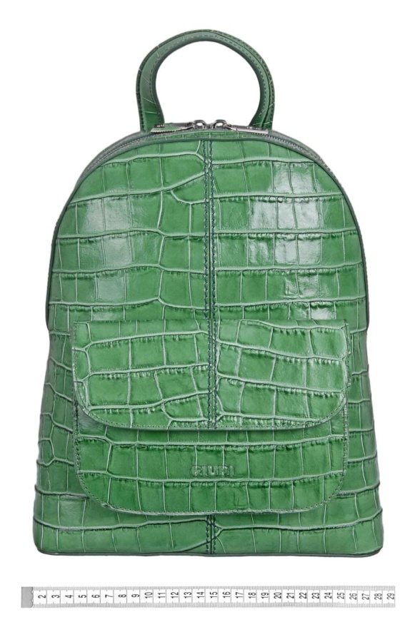 detail Kožený batoh KROKO