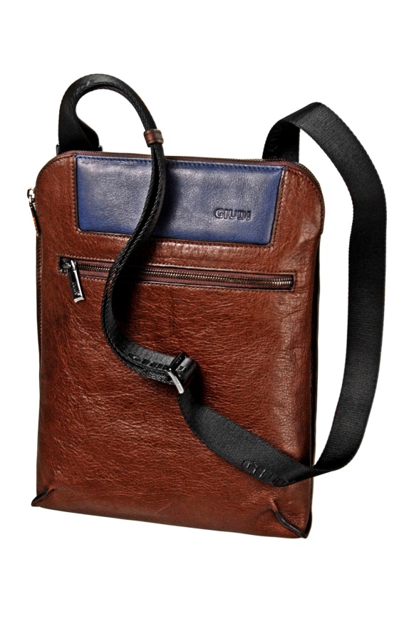 detail Kožený shopper