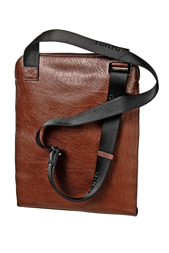 detail Kožený shopper