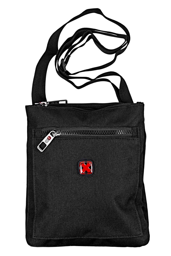 detail Textilní taštička přes rameno