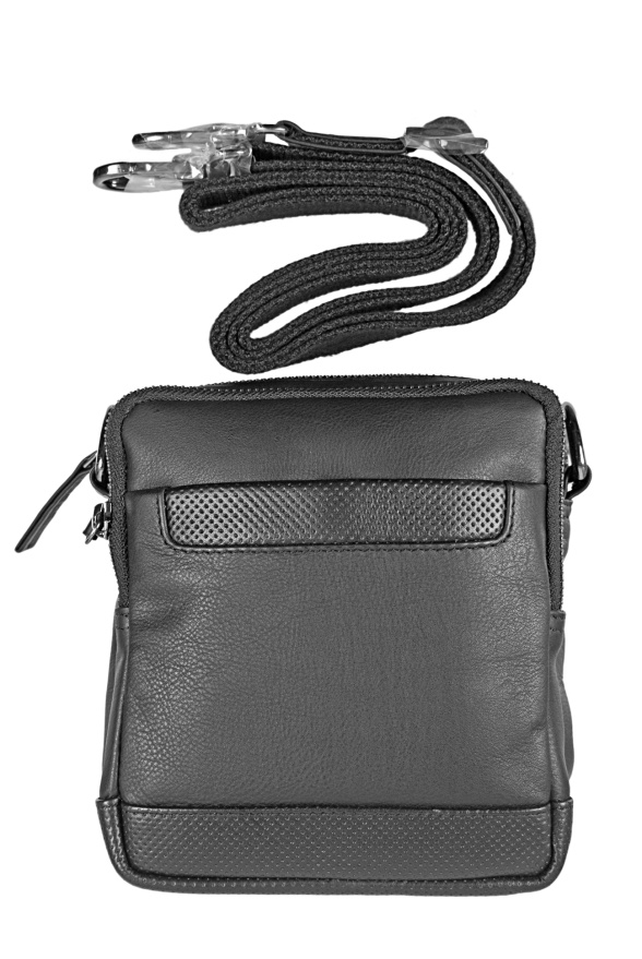 detail kožený shopper