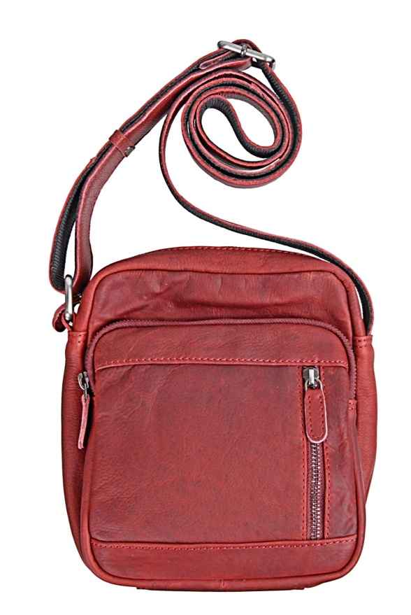 detail Kožený shopper