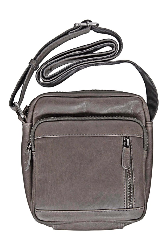 detail Kožený shopper