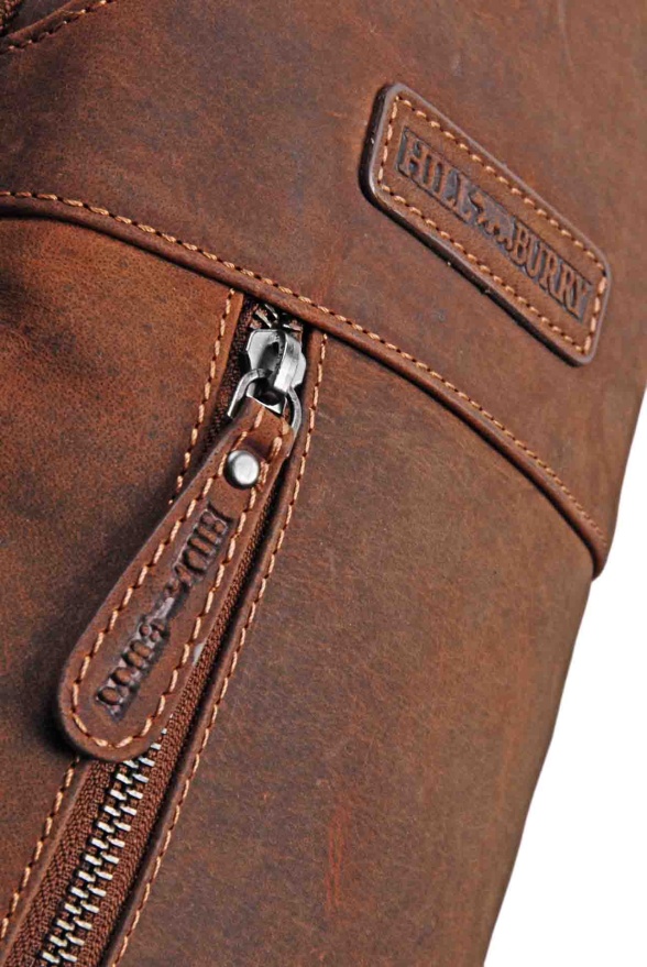 detail Kožený bodybag SQU 6101 BROUŠENÁ