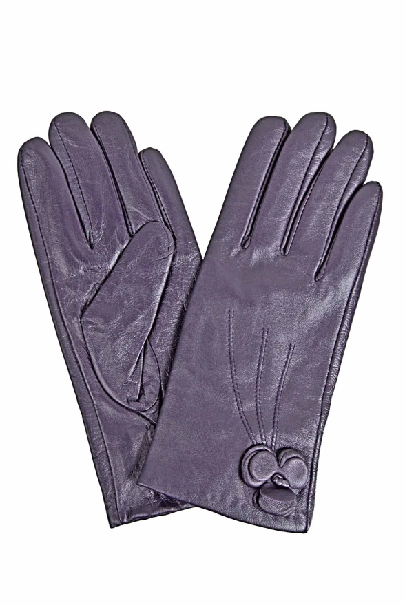 detail kožené rukavice dámské