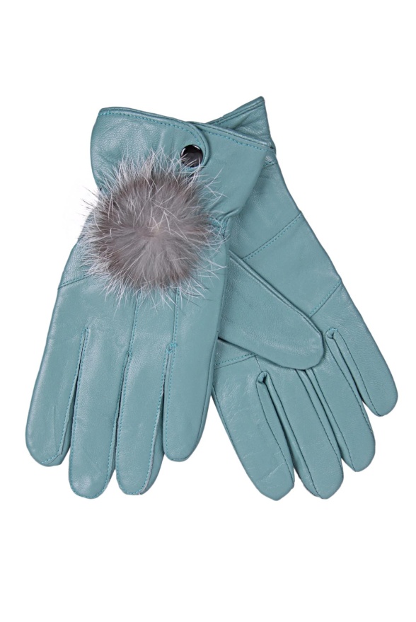 detail kožené rukavice dámské