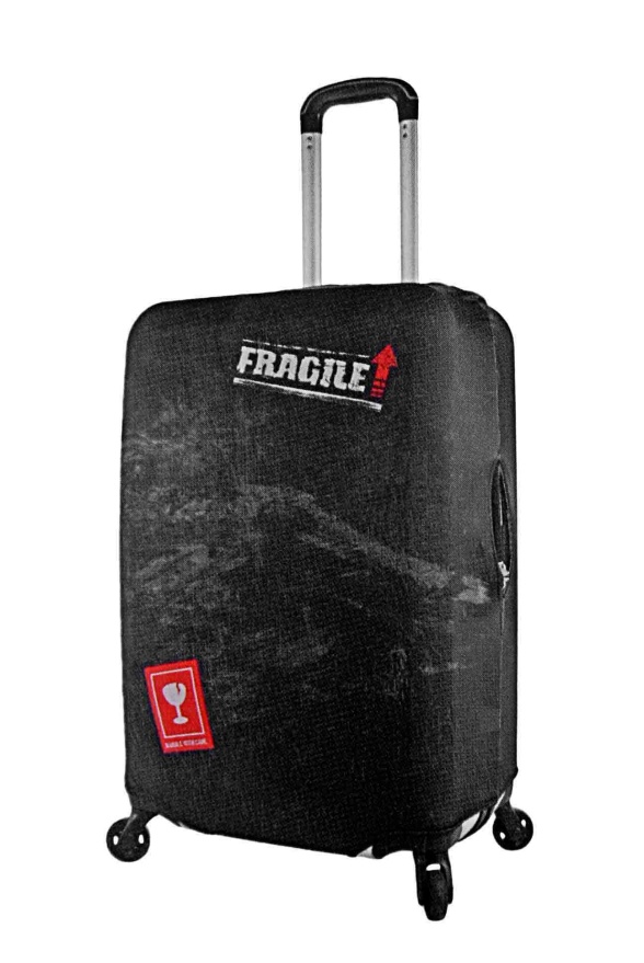 detail ochranný potah na kufr S